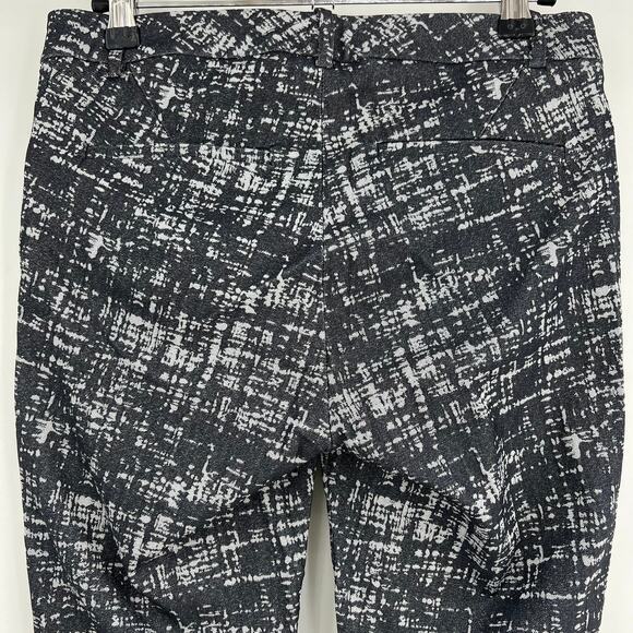 Calvin Klein (0) 28x26.5 Short Brushed Gray Skinny Ankle Crop Pants Mid Rise - Picture 4 of 8